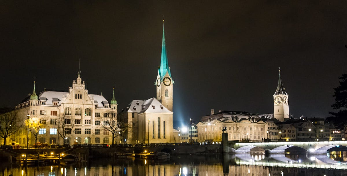 Zurich by night